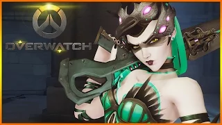 OVERWATCH - PRIMEIRA VEZ DE WIDOWMAKER! CISNE NEGRO BOLADÃO