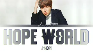 J-HOPE - HOPE WORLD (Color Coded Lyrics|ПЕРЕВОД НА РУССКИЙ|КИРИЛЛИЗАЦИЯ) FF2COLORCODED