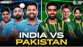 What if INDIA faced PAKISTAN in ASIA CUP FINAL (Cricket 22)