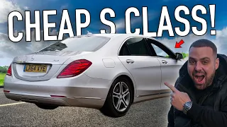 I BOUGHT THE CHEAPEST MERCEDES S-CLASS IN THE UK!