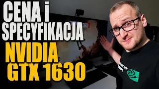 Cena i specyfikacja Nvidia GTX 1630