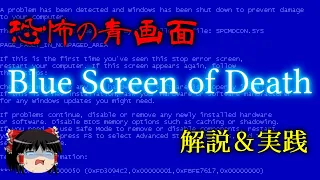 恐怖の青画面「Blue Screen of Death」とは？（ゆっくり解説）