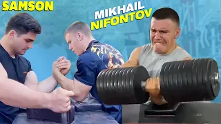 MIKHAIL NIFONTOV | TRAINING + FIGHTS | MOTIVATION ARMWRESTLING