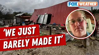 Iowa Family 'Barely Made It' To Shelter During EF-3 Tornado
