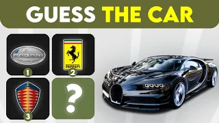 GUESS The CAR BRAND By The Car | Supercar Edition | Car Logo Quiz!