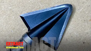 "EXTRACT" Broadhead Test