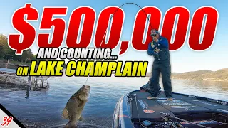 I’ve WON $500,000 on this Lake - Bassmaster Elite Lake Champlain PRACTICE - UFB Ep.39 (4K)