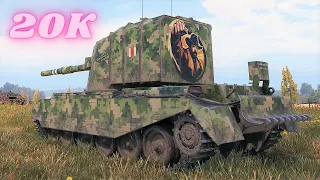 FV4005 Stage II 10K Damage & FV4005 7 Frags  World of Tanks , WoT Replays tank battle