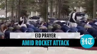 Watch: Eid prayer amid rocket attack in Afghanistan; President Ashraf Ghani continues namaaz