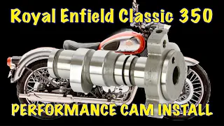 Royal Enfield Classic 350 - Fitting the Hitchcocks Performance Camshaft