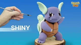 🐢Shiny Wartortle Pokémon Clay Art