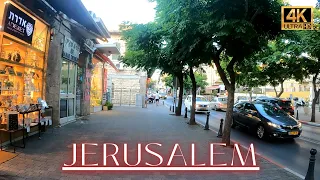 LOVELY ISRAEL Virtual Jerusalem Relaxing Walker in the beautiful neighborhood REHAVIA  |טיול ברחביה