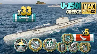 U-2501: Pro submarine player with big comeback - World of Warships