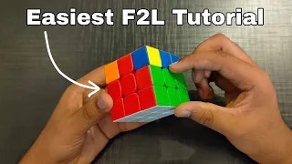 How to Solve Rubik's Cube "F2L Tutorial" in Hindi Urdu