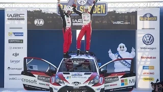 2017 Rally Sweden / TOYOTA GAZOO Racing / Latvala - Anttila / Toyota Yaris WRC First Win!