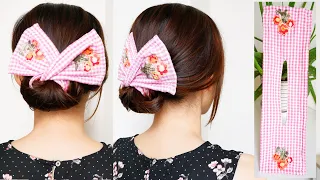 DIY Hair Bun Maker | How To Make Fabric Hair Bun Holder