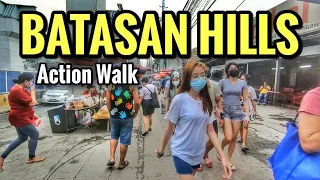 A LOVELY WALK at Batasan Hills Philippines - NON-STOP ACTION [4K] 🇵🇭