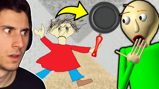 Baldi Gave Playtime A FRYING PAN! | Baldi's Basics