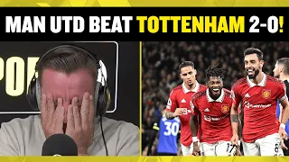 Jamie O'Hara & Jason Cundy react to Man Utd's 2-0 win over Tottenham as Fernandes & Fred score! 🔥👀