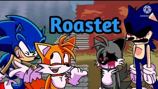 Roasted pero lo cantan Sonic y tails vs sonic.exe y tails.exe