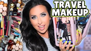 What's In My Travel Makeup Bag! Pack With Me | My Travel Essentials