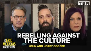 Skillet's John & Korey Cooper: We Are Rebelling Against The Power of The Enemy | Eric Metaxas on TBN