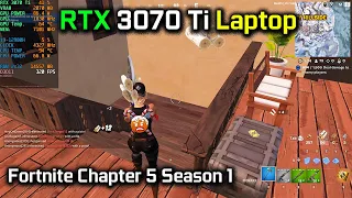RTX 3070 Ti Laptop - Fortnite Chapter 5 Season 1 (Performance mode)