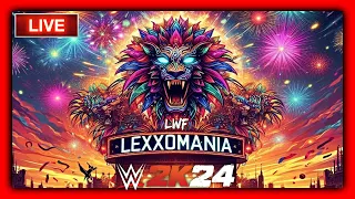 WWE 2k24 WRESTLING LEAGUE | LEXXOMANIA NIGHT 1 | LWF TOURNEY CHAMPIONSHIP