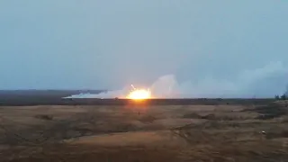 Smoke screen with 120mm Mortar WP Smoke.