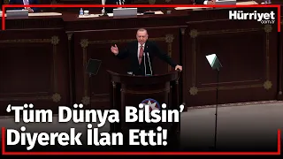 Cumhurbaşkanı Erdoğan, Azerbaycan Meclisi'ne Hitap Etti!