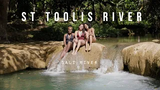 Adventuring through the stunning St. Toolis River & Salt River in Jamaica