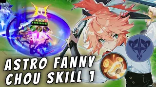 HYPER FANNY + CHOU SKILL 1 !! CHOU UNLIMITED GOLD IS BACK !! MAGIC CHESS MOBILE LEGENDS