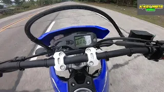 Brand new Yamaha WR 155 Test || Top Speed and acceleration