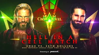 Full Match Highlight Edge VS Rollins Crown Jewel 2021🔥