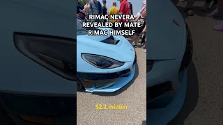 Ash Crest Colleciton  had their Nevera unveiled today by Mate Rimac himself!!! #rimac #nevera