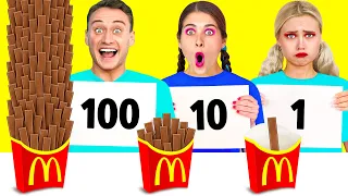 100 Capas de Alimentos Desafío #1 por Ideas 4 Fun Challenge