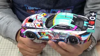 1/24 Mercedes AMG GT3 building video