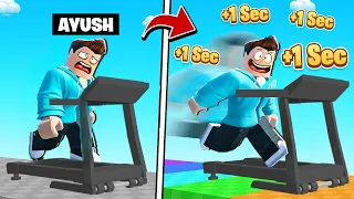 ROBLOX BUT MY SPEED INCREASES +1 EVERY SECOND | @AyushMore @EktaMore