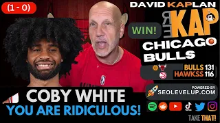 REKAP: 🏀 Chicago Bulls 131-116 win over Atlanta Hawks in Play-In. ‘Coby White, you are ridiculous!’