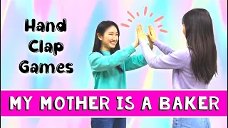 My Mother is a Baker (with lyrics and tutorial) | Hand Clapping Games for 2 players 👏