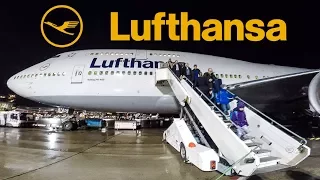 Lufthansa Premium Economy Class || Boeing 747-400 Tripreport || FRA-TXL || Cabin & Cockpit