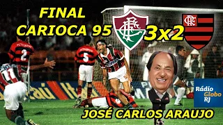 José Carlos Araujo Fluminense 3 x 2 Flamengo final Carioca 95