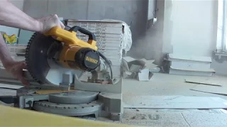 Дребезг на торцовочной пиле DeWALT DW 713