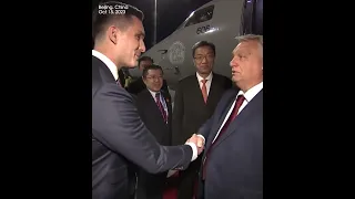 WATCH Hungary PM Orban arrive in Beijing for Belt and Road Forum, China visit