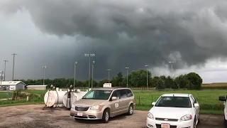 Tornado spin up alburnett Iowa 9-3-18 Labor Day