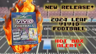 The BEST Box We Have Ever Opened! 2024 Leaf Vivid Football! HOT BOX!!!