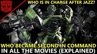 Who became second in command after Jazz in the movies?(EXPLAINED) - Transformers Bumblebee(2018)