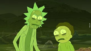 Rick and Morty at the Spa (the birth of toxic rick)