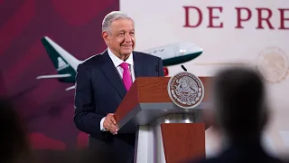 Gobierno compra marca Mexicana de Aviación y crea aerolínea del Estado. Conferencia presidente AMLO