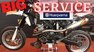 Husqvarna Timing Chain, Water Pump, Valve Lash  Service.